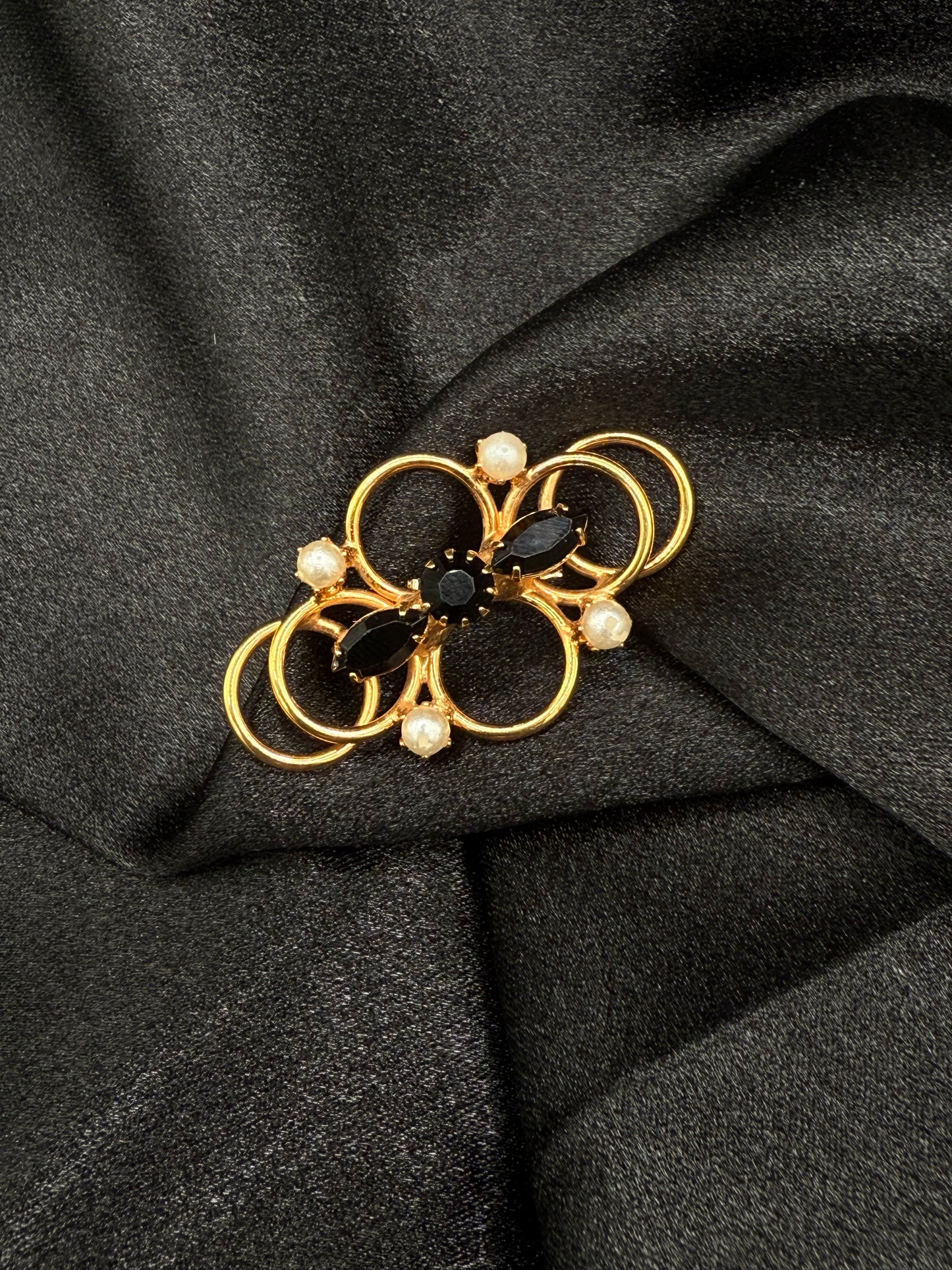 Midnight Orbit Brooch