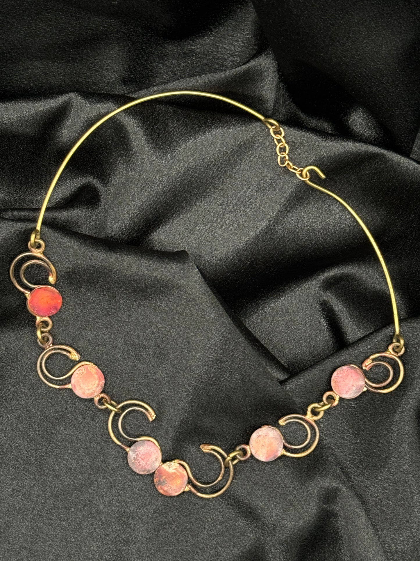 Eclipse Script Necklace