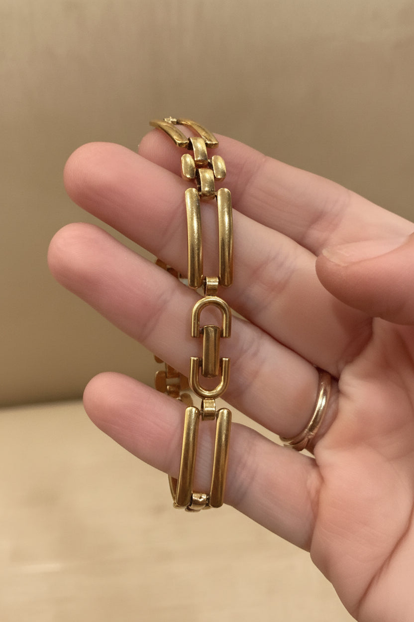 The Gilded Cartography Bracelet
