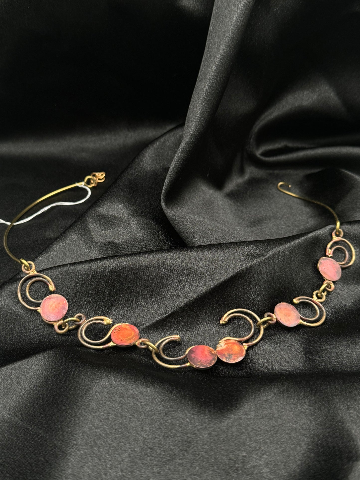 Eclipse Script Necklace