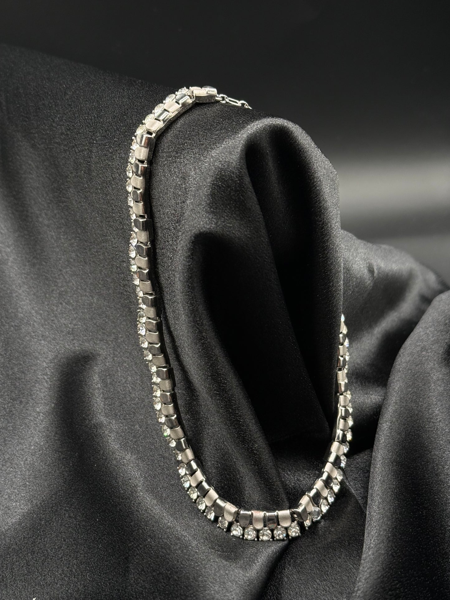 Silver Screen Siren Necklace - Vintage Trifari
