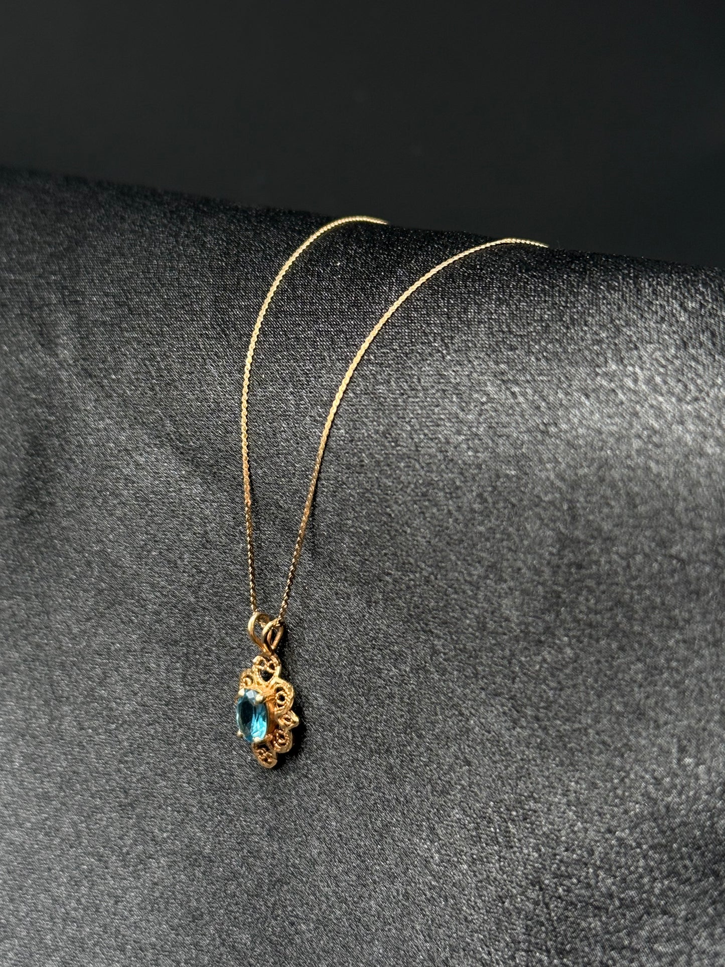 Bluebell Bloom Necklace