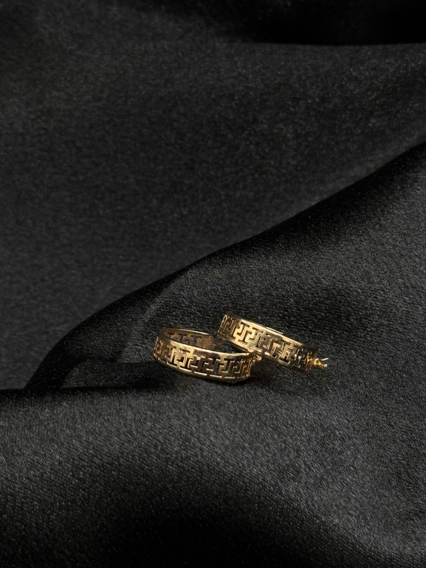 Golden Labyrinth Earrings