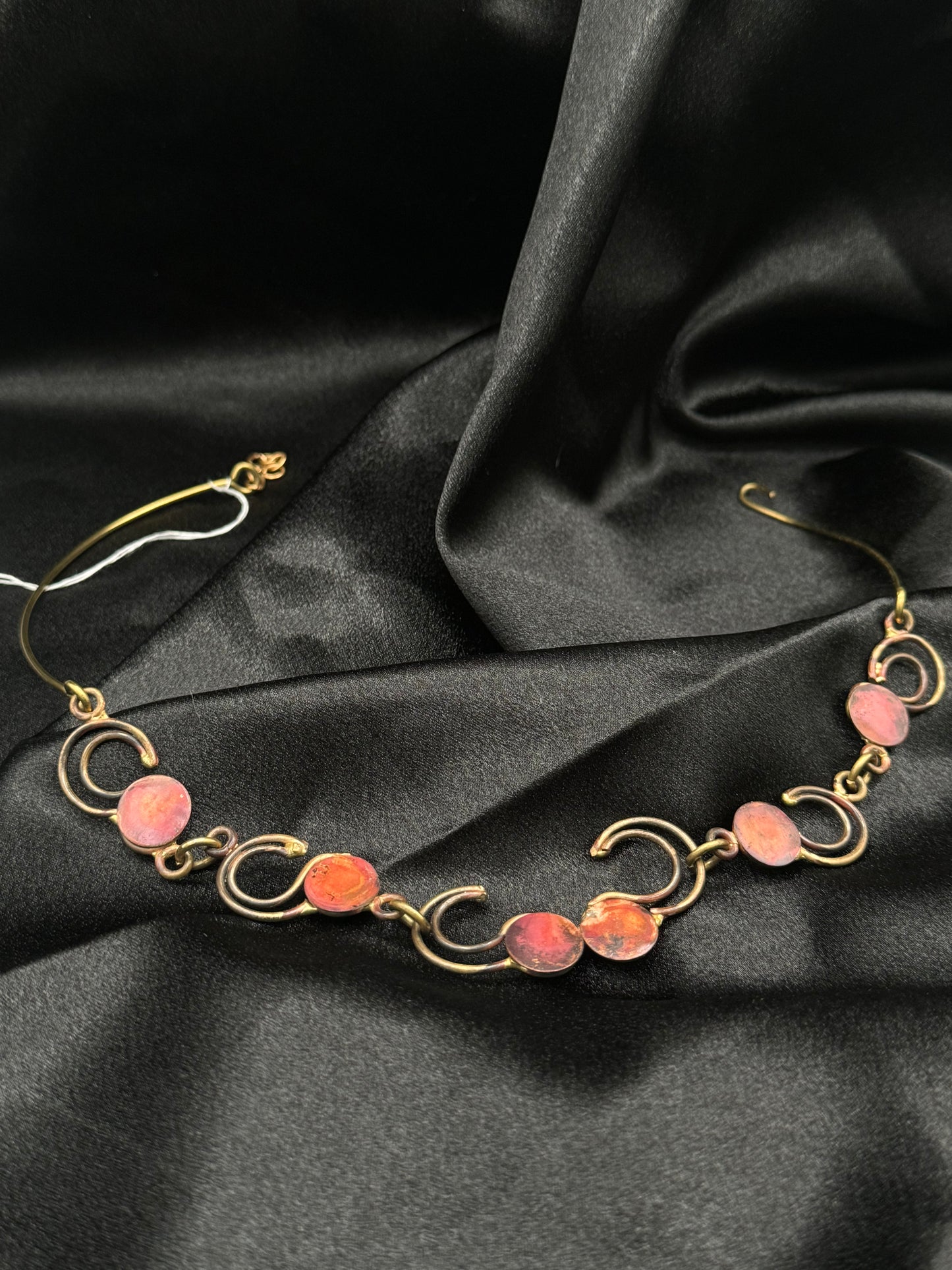 Eclipse Script Necklace