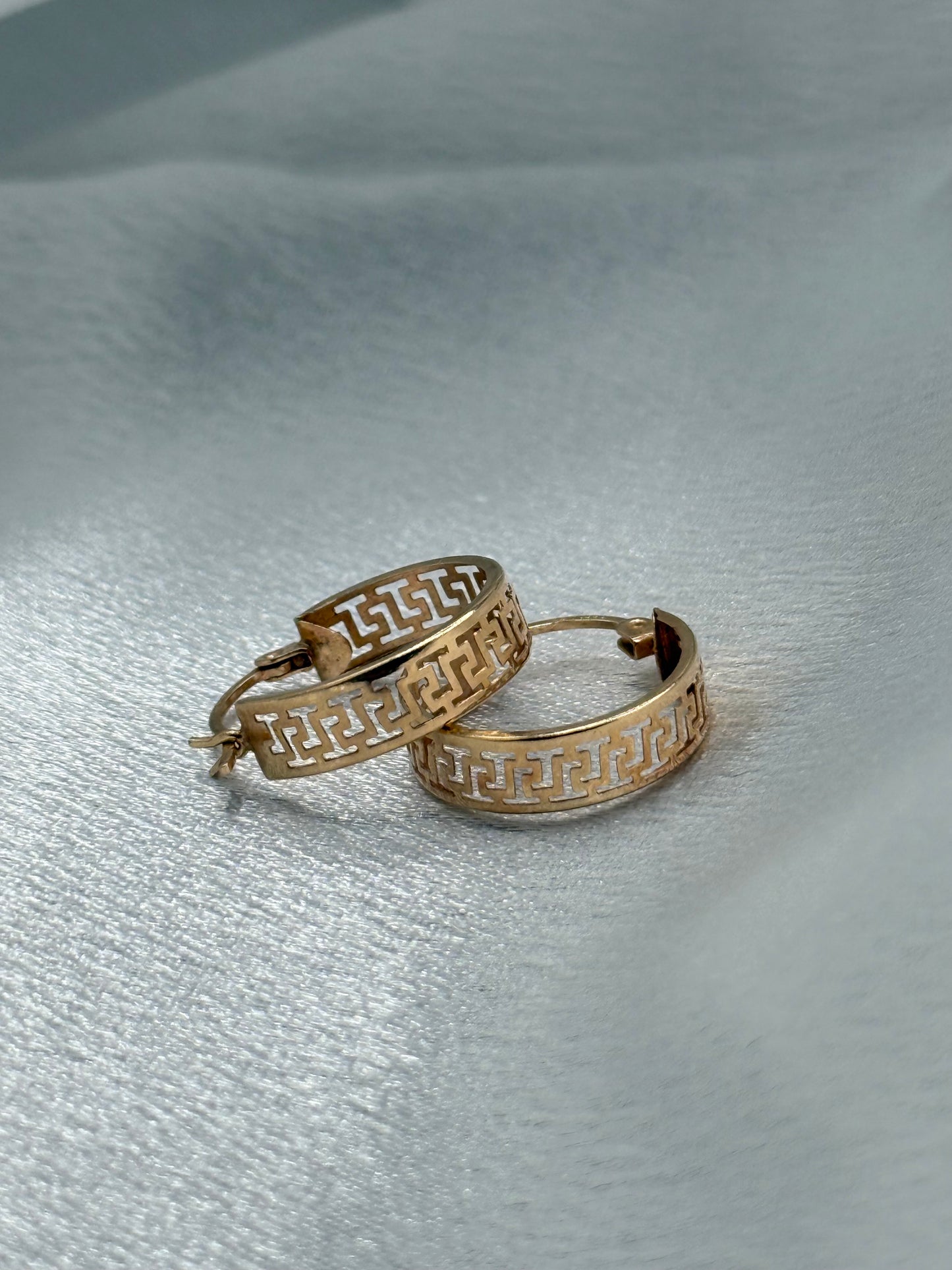 Golden Labyrinth Earrings