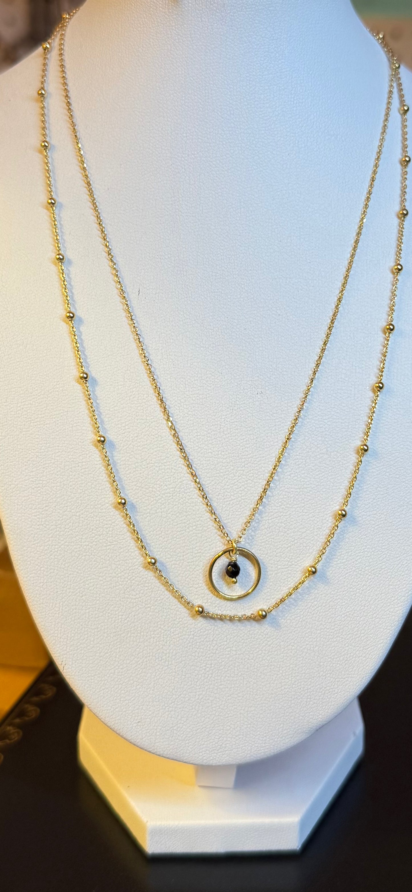 Orbita Nera Necklace