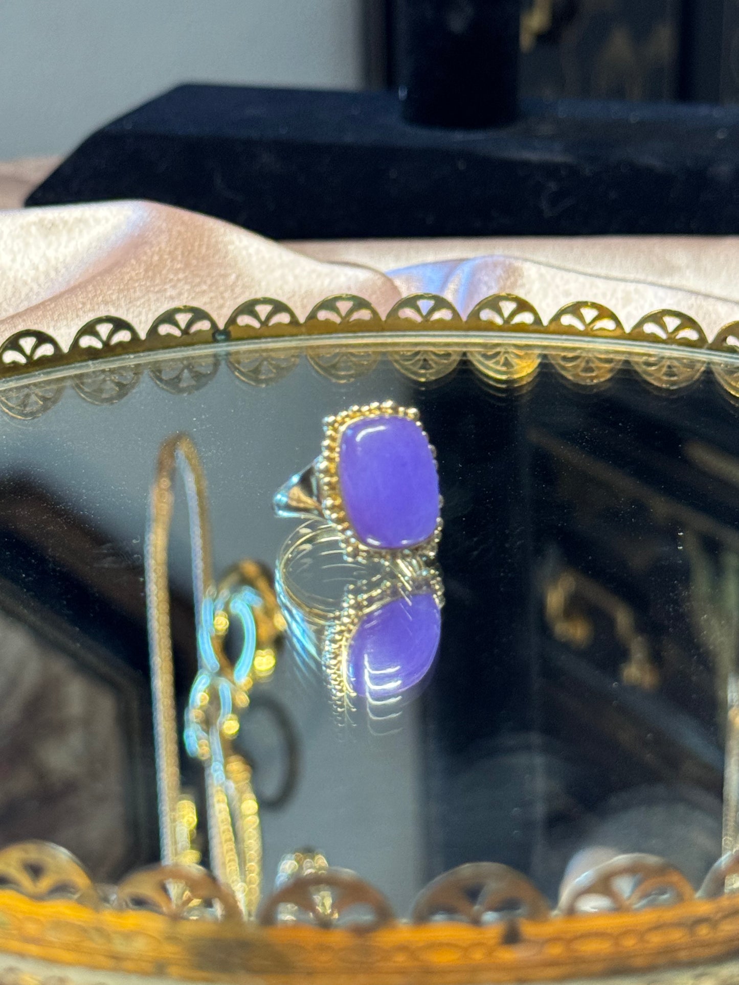 Violet Crown Ring