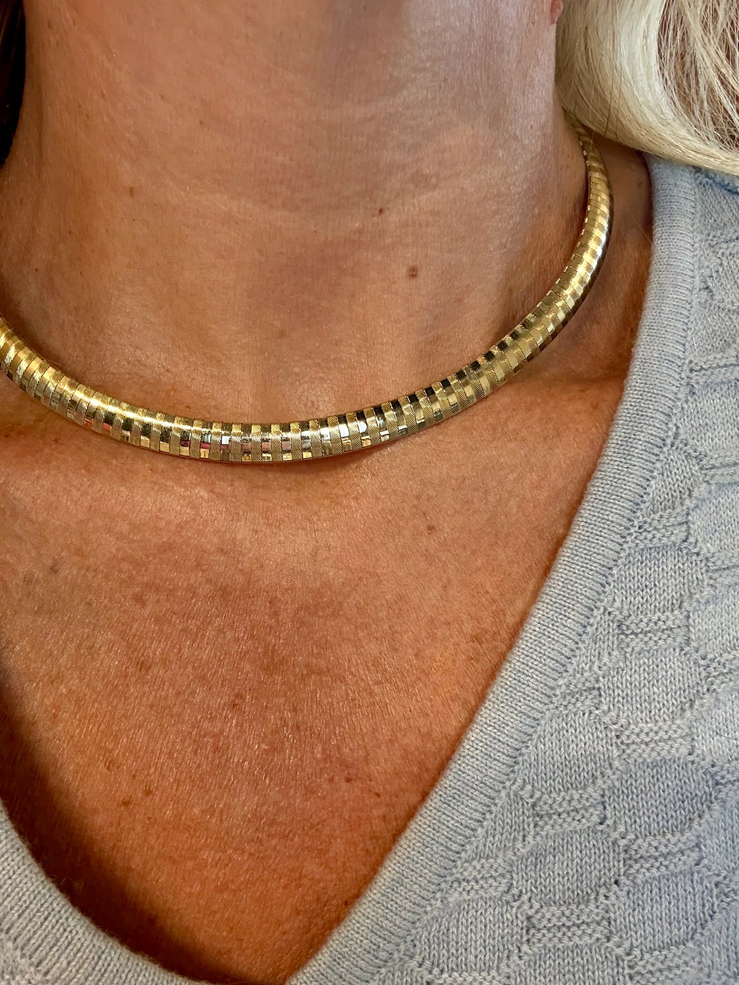 Golden Weave Necklace