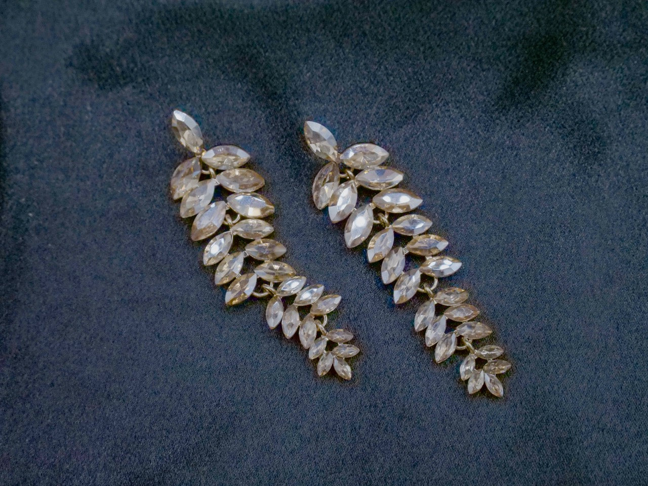 Champagne Laurel Earrings