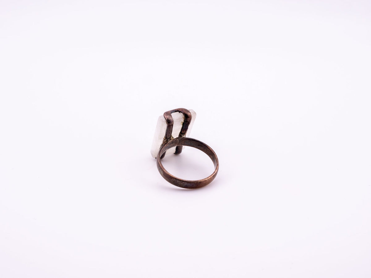 Bone Moon Talisman Ring