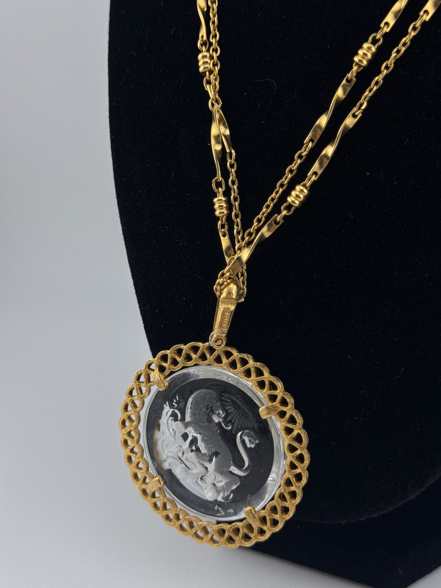 The Moon in Leo Necklace
