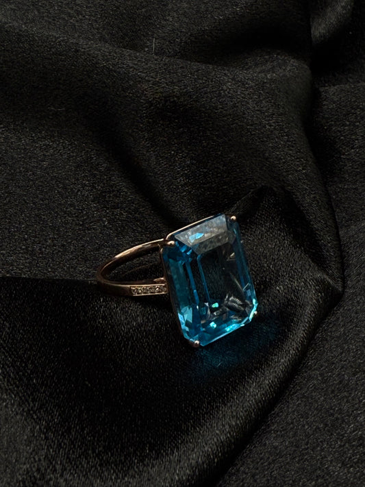 Blue Cathedral Ring