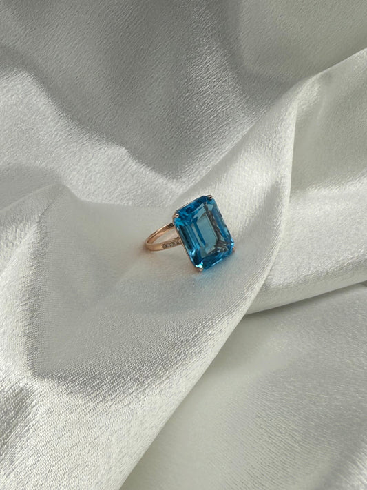 Blue Cathedral Ring