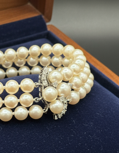 Moonlit Heirloom Pearl Bracelet