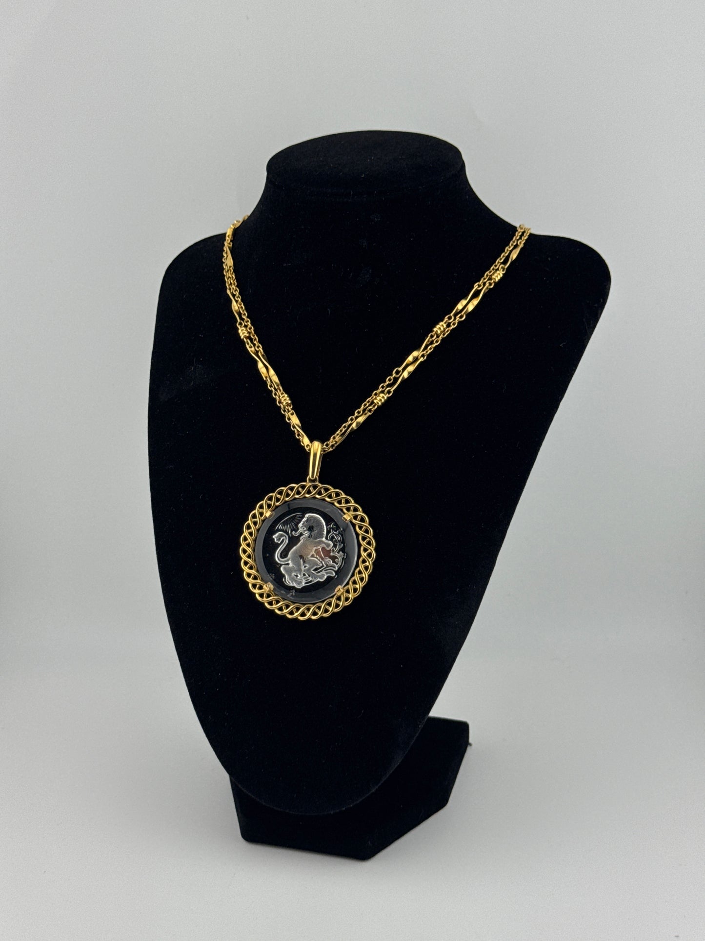 The Moon in Leo Necklace
