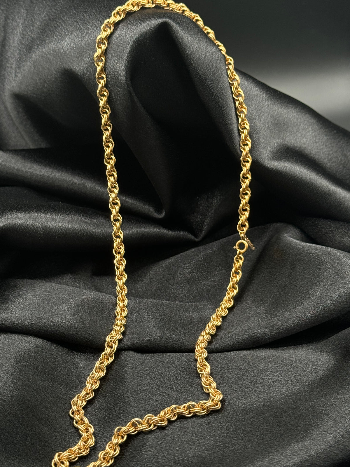 Twisted Majesty Necklace, Signed Monet