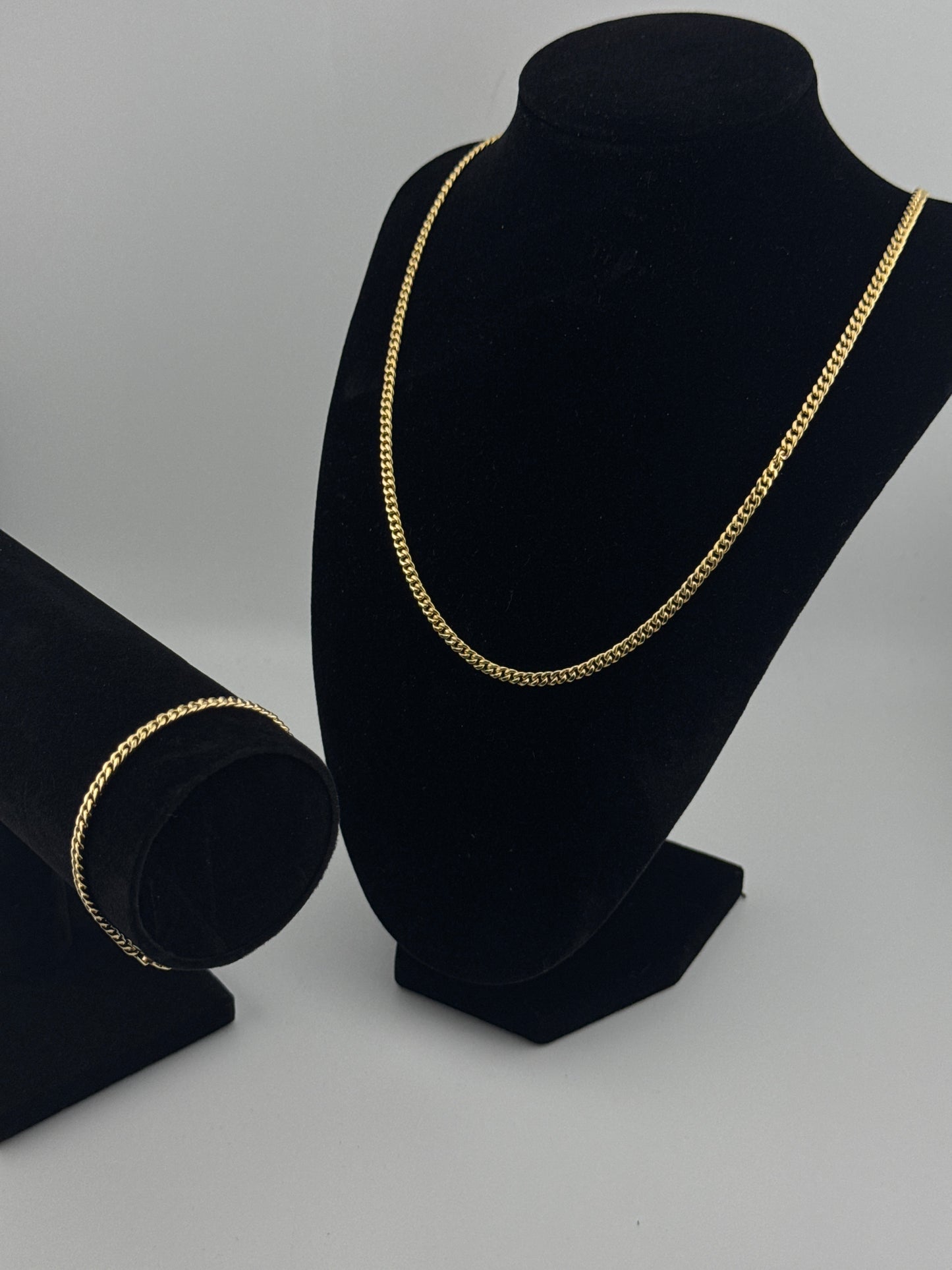 The Gold Standard Chain and Bracelet Set