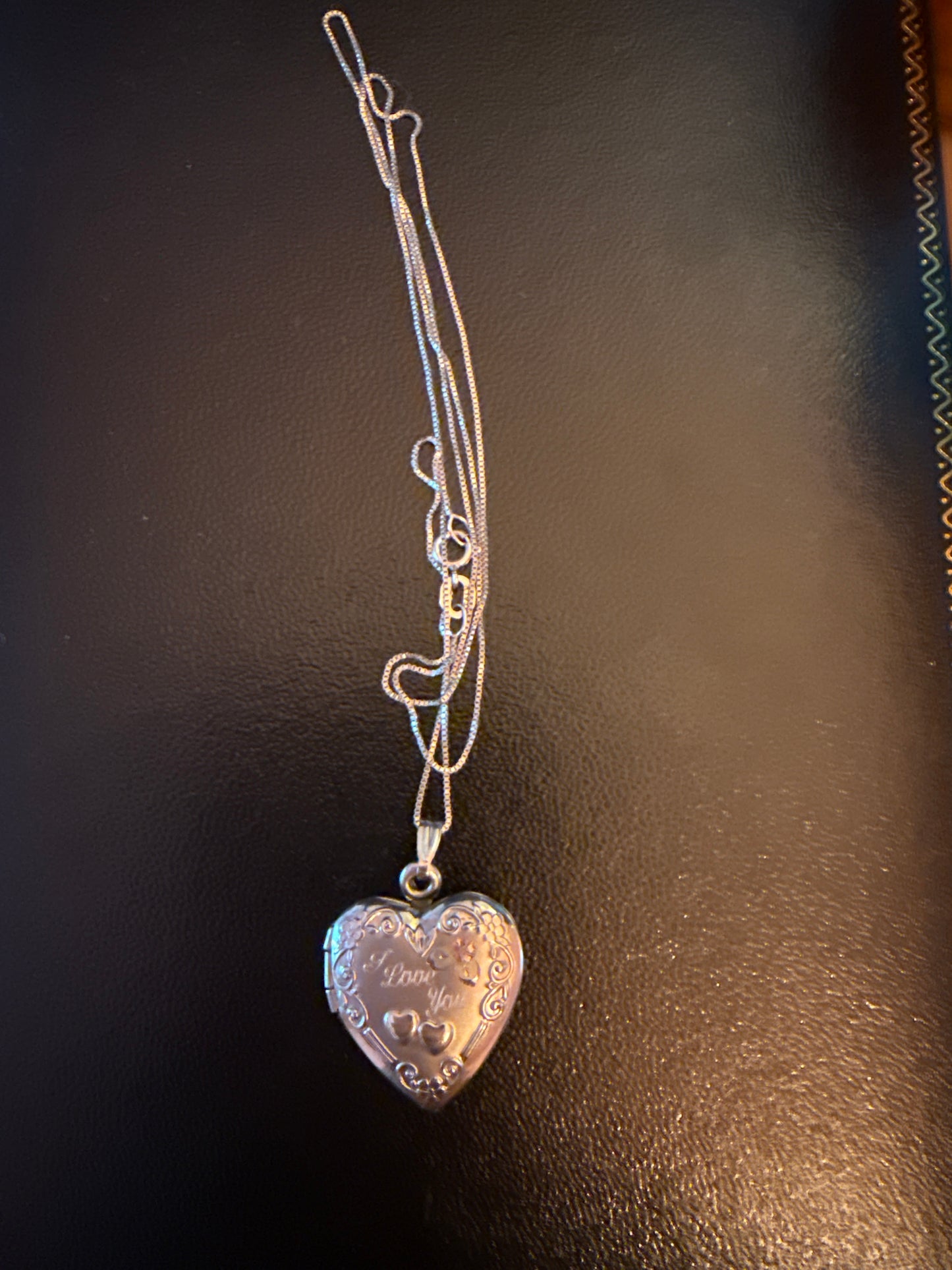Heart of Gold Locket and Necklace
