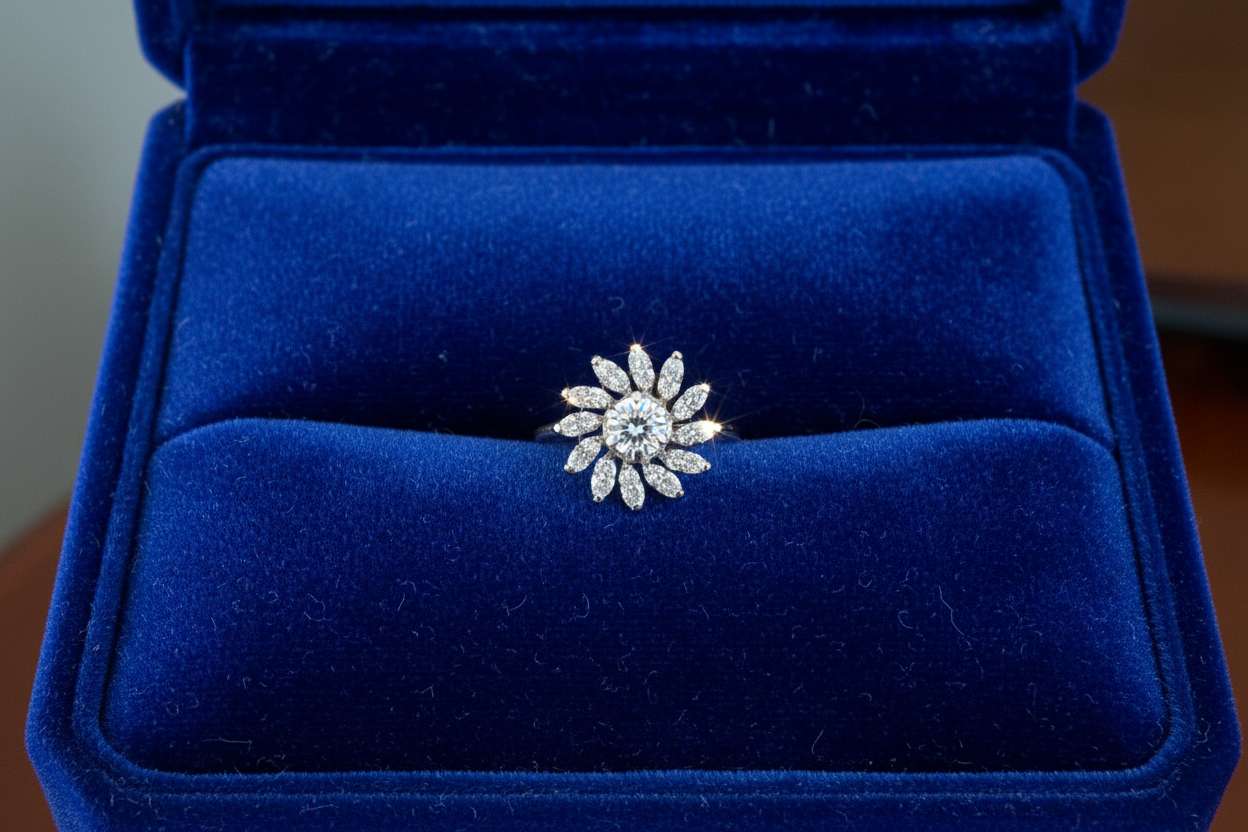 Artemis in Bloom Ring