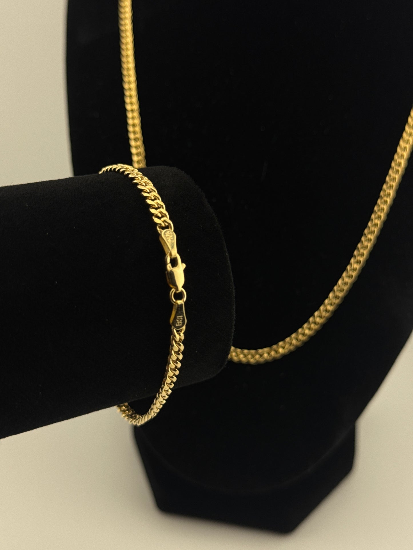 The Gold Standard Chain and Bracelet Set