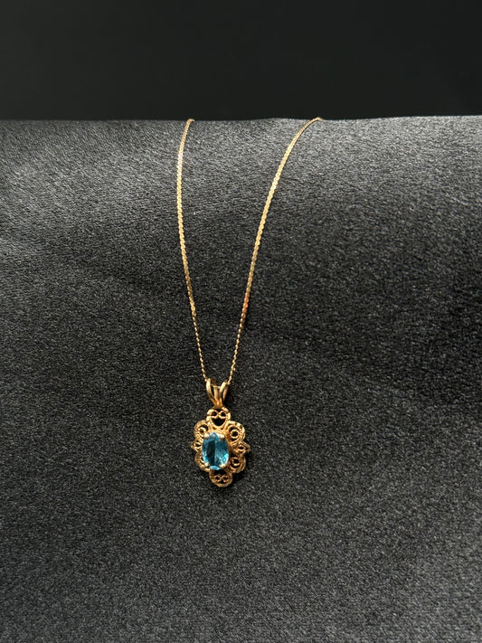 Bluebell Bloom Necklace