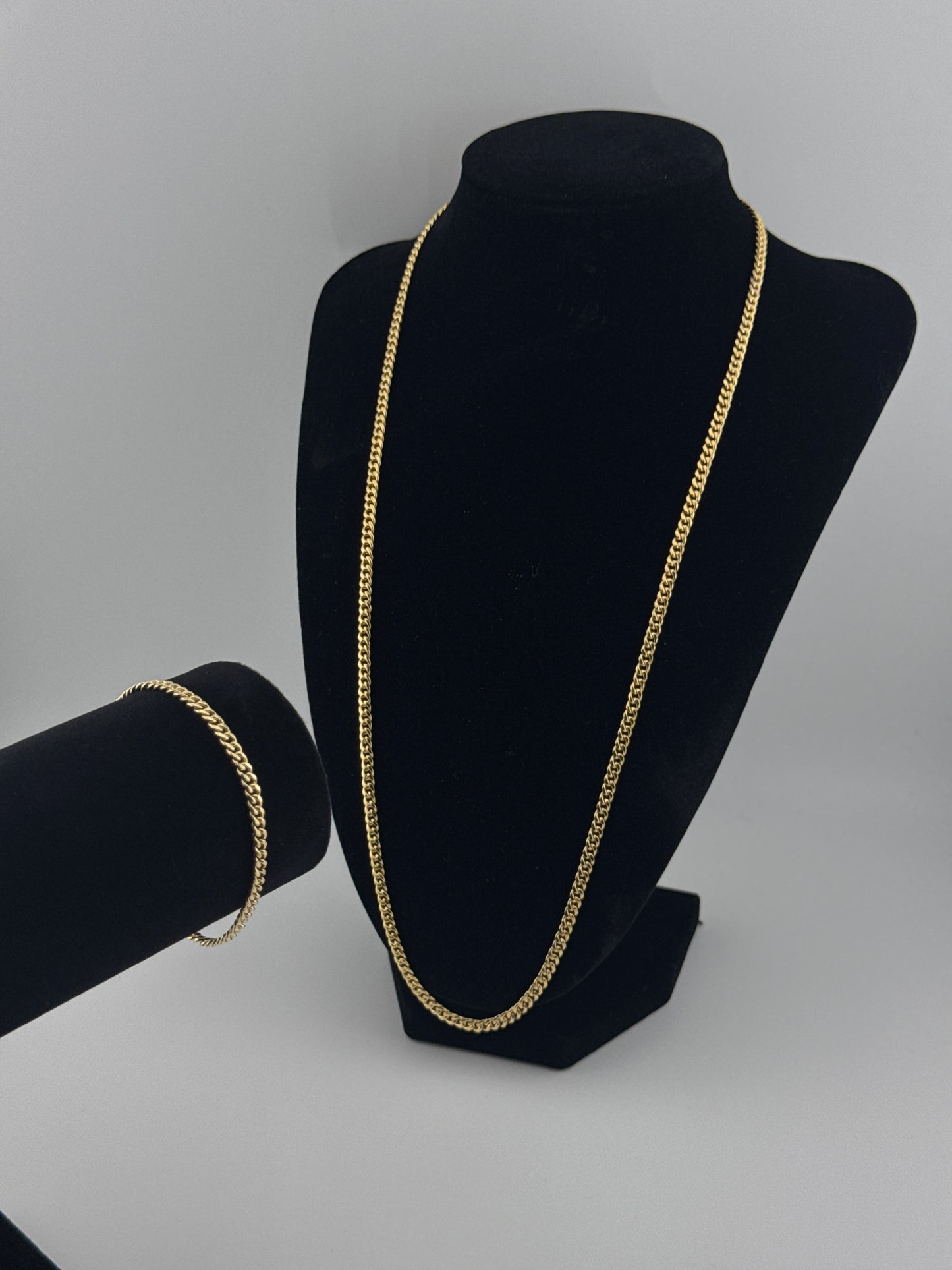 The Gold Standard Chain and Bracelet Set