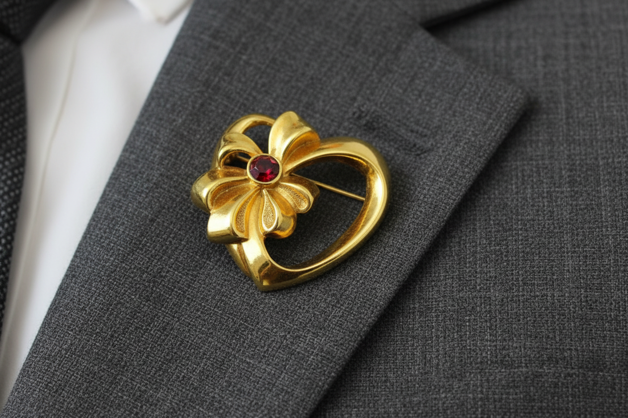 True Heart Brooch
