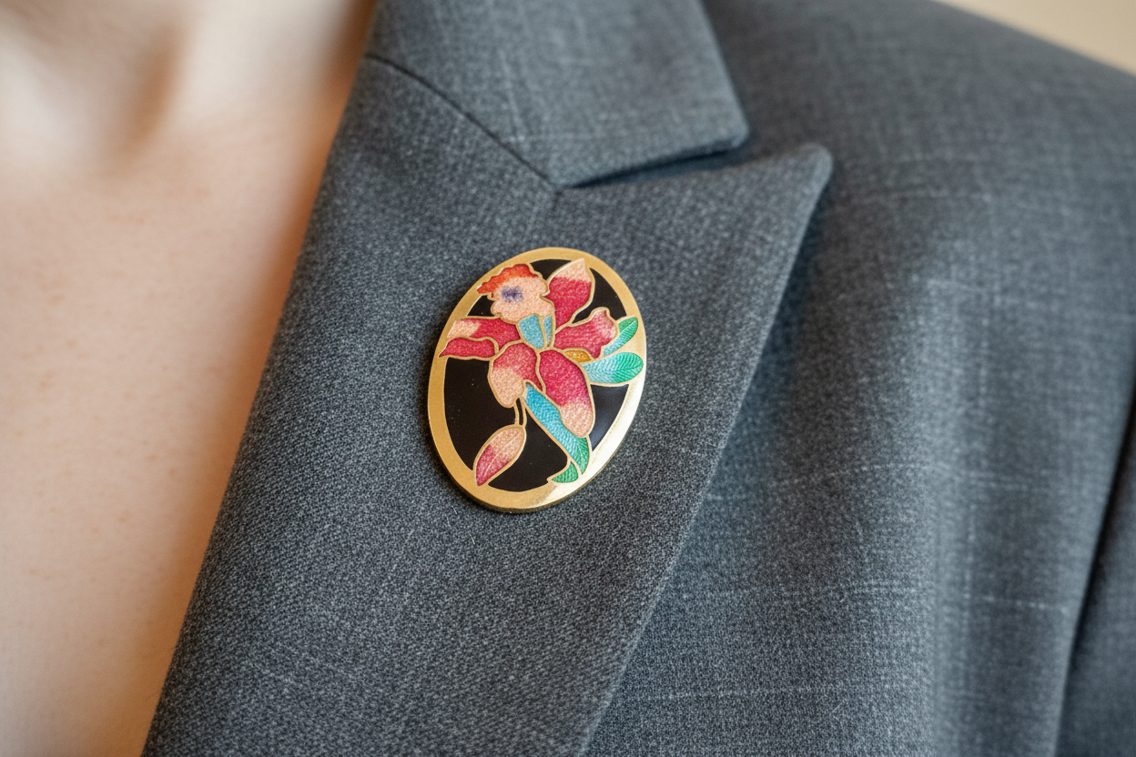 Still in Bloom Brooch