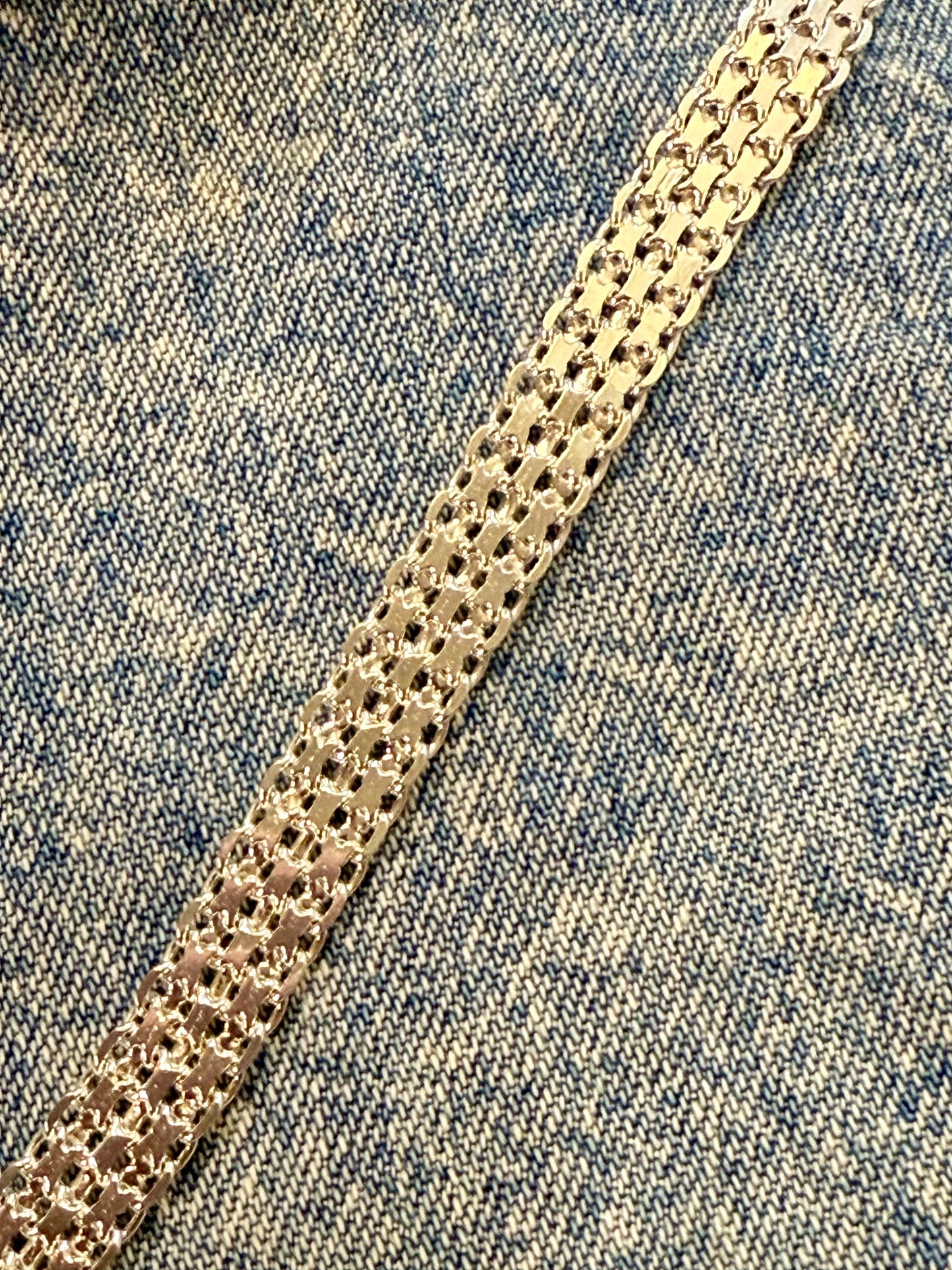 Silver Lattice Necklace