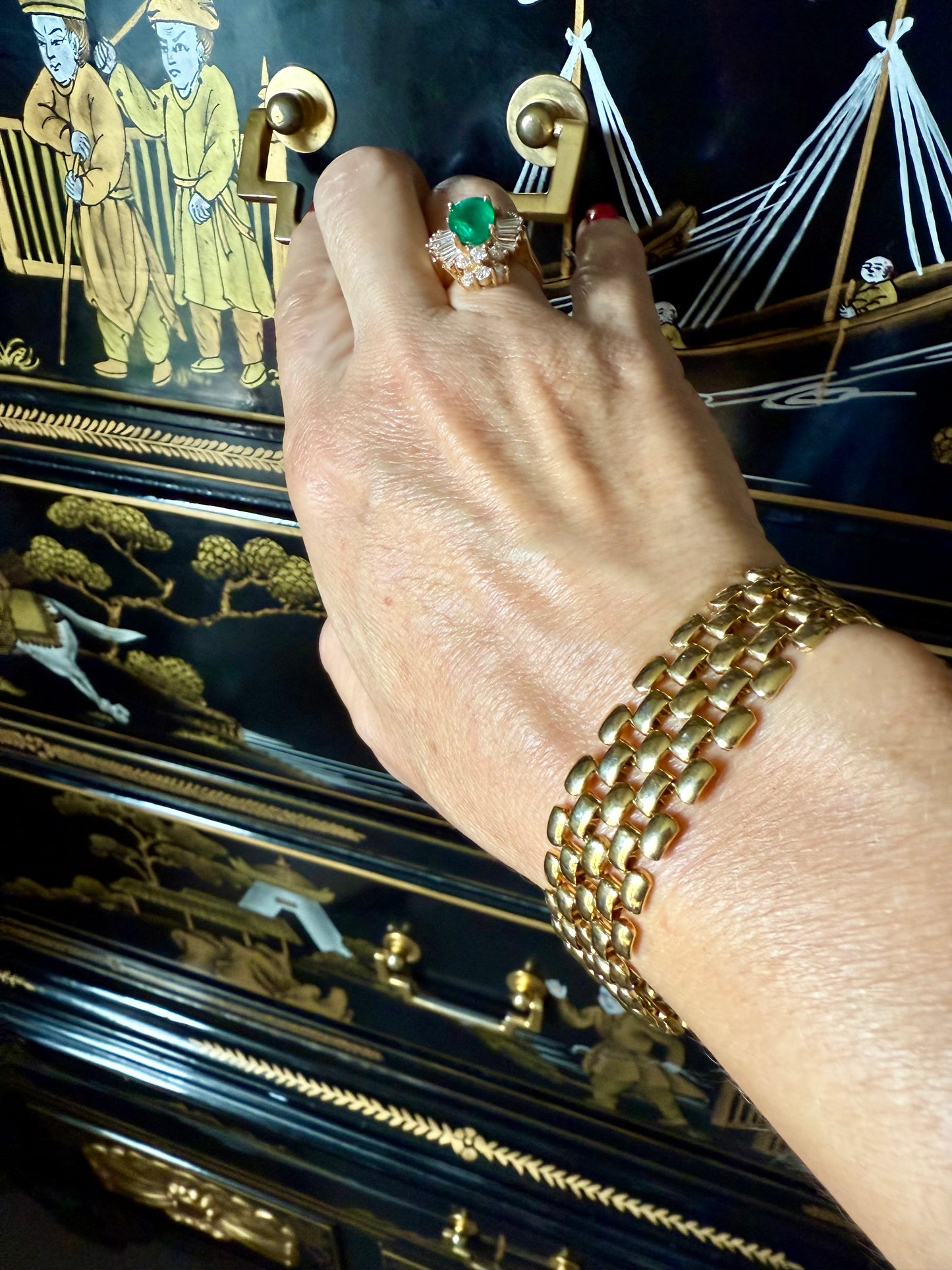 Golden Atlas Bracelet