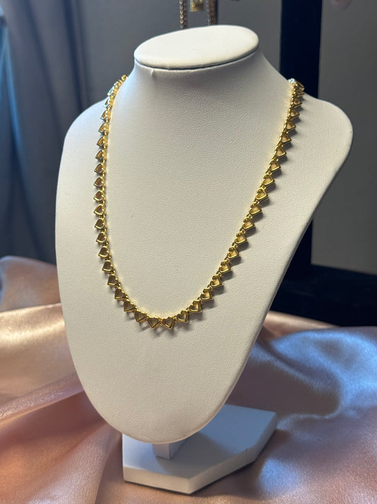 Chain of Hearts Necklace