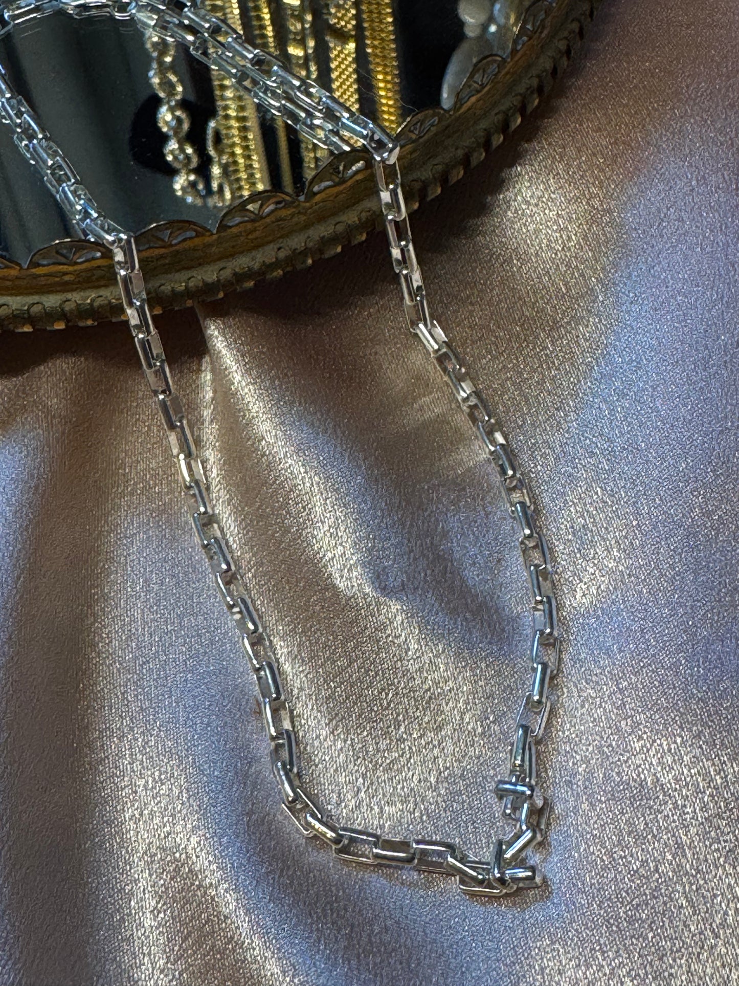 Silver Ladder Necklace