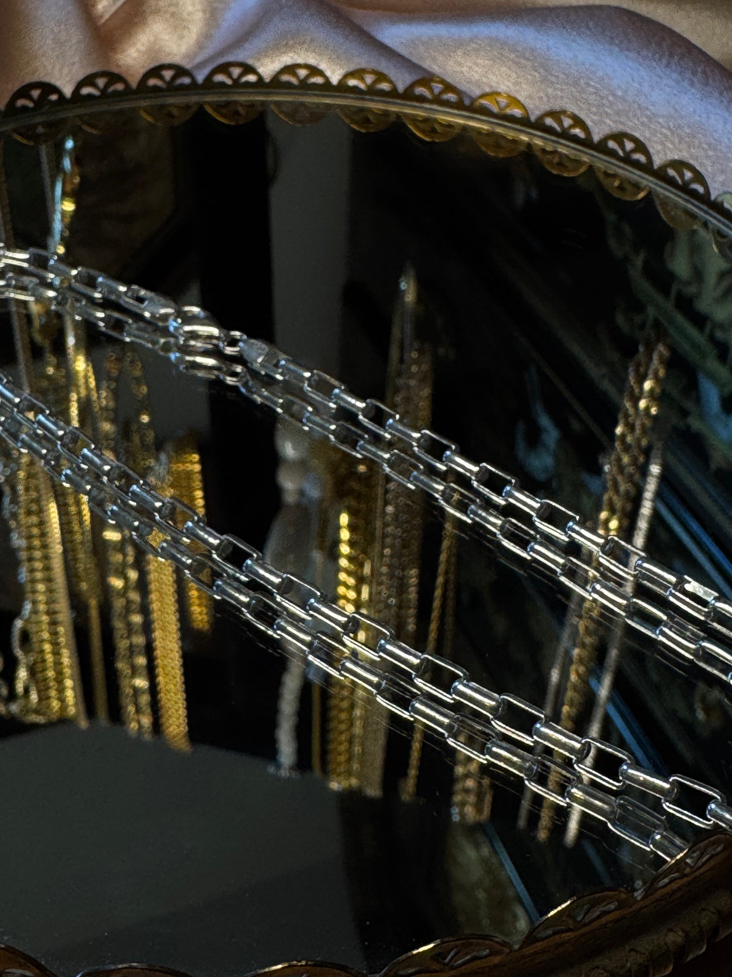 Silver Ladder Necklace