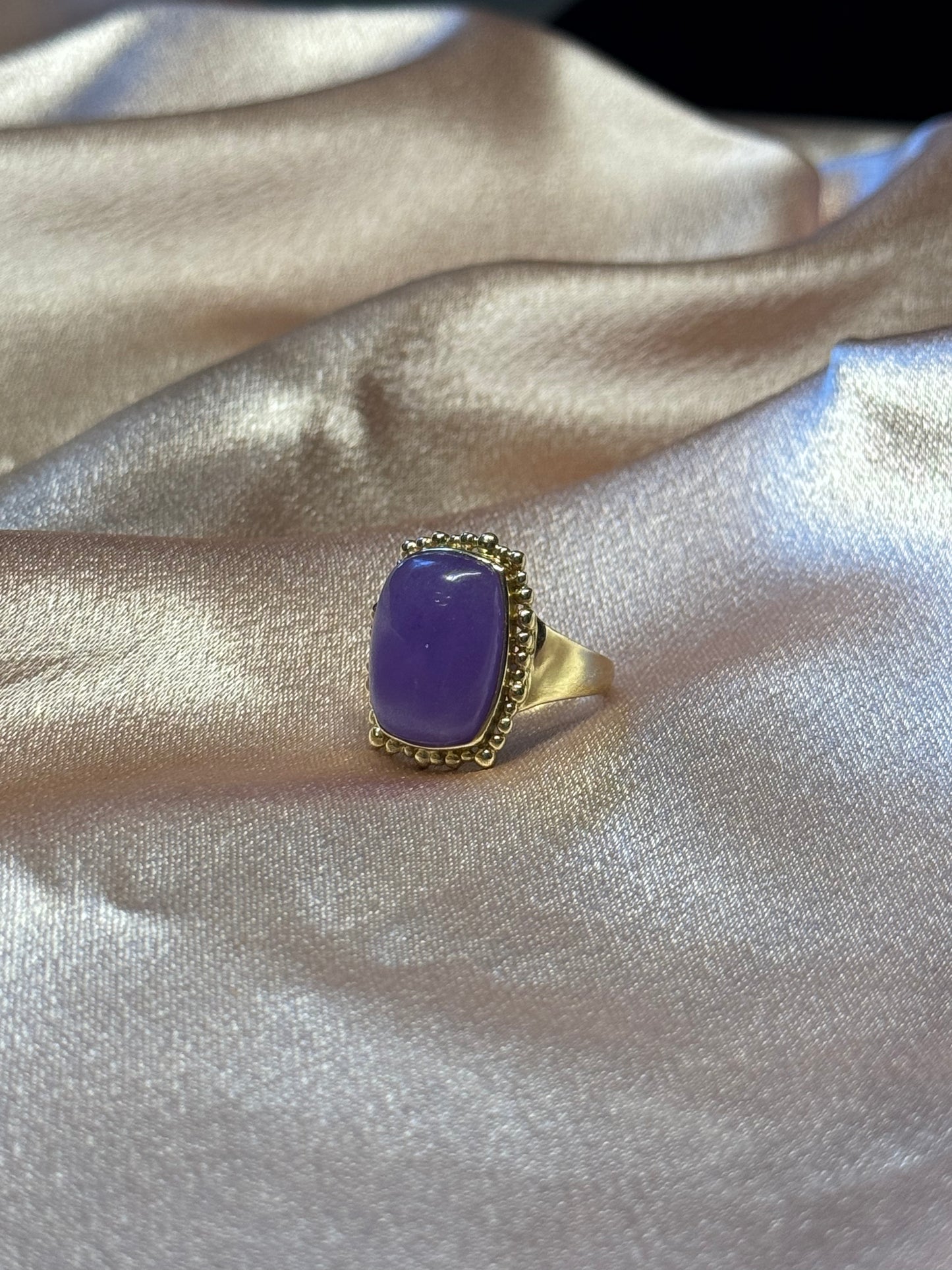 Violet Crown Ring