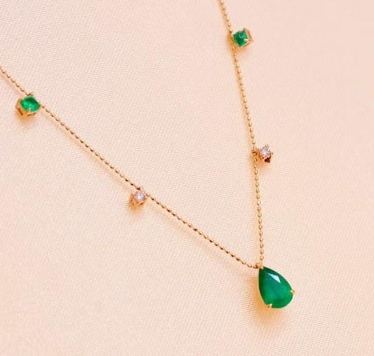 Emerald of Devotion Necklace