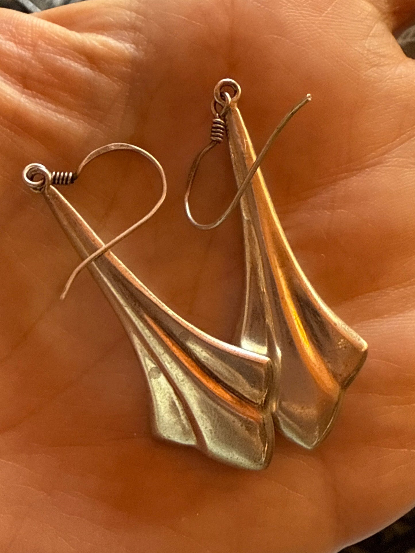 Silver Wings Earrings