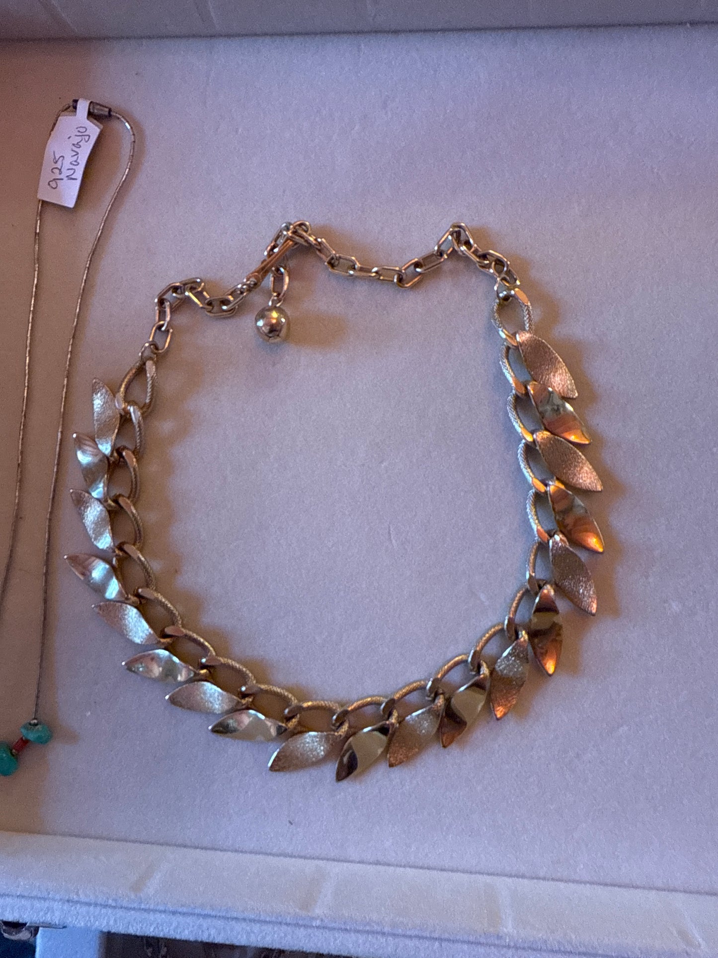 Golden Laurel Necklace