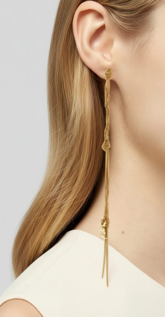 YSL Waterfall Earrings