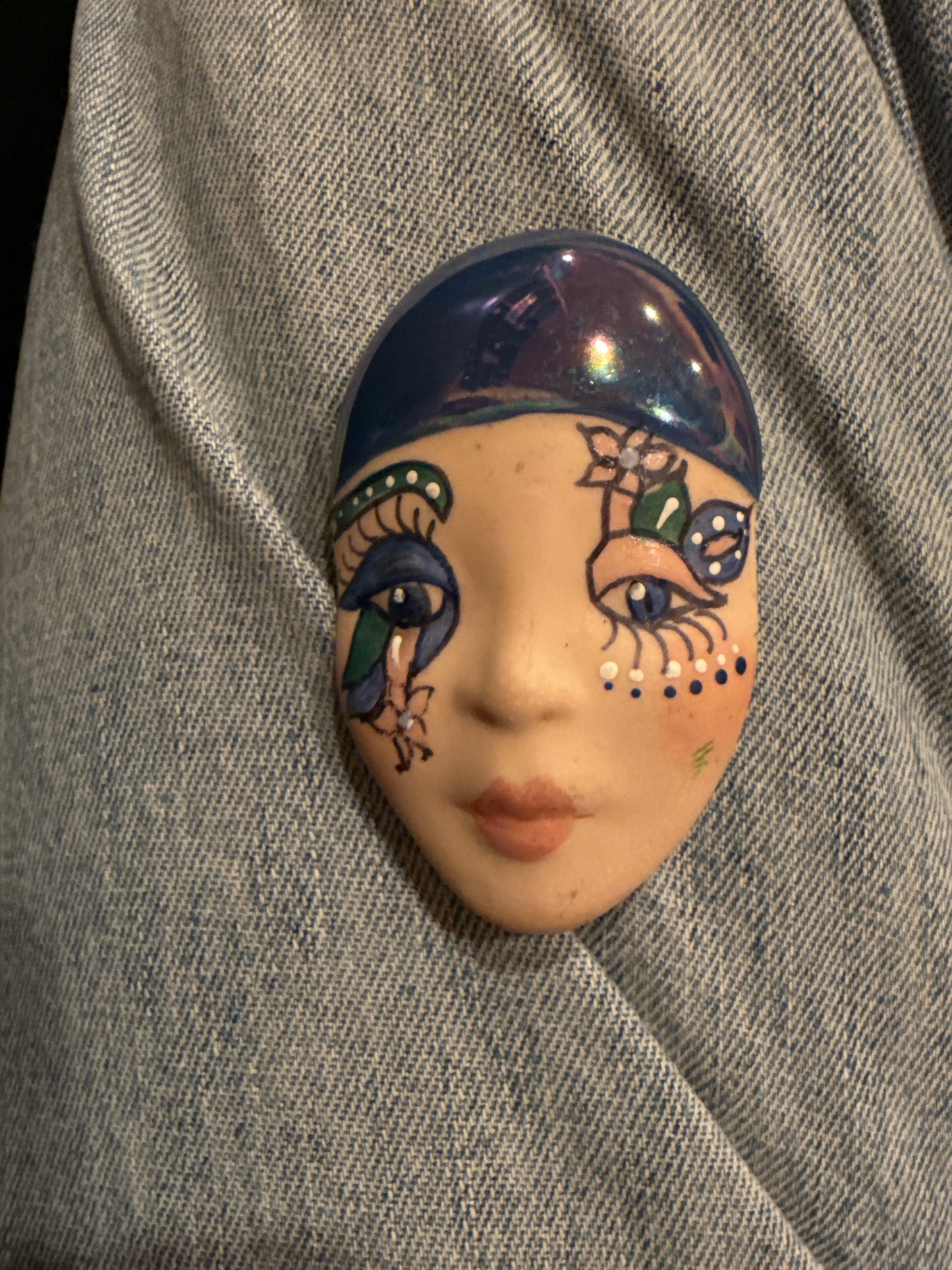 Watching Softly Brooch