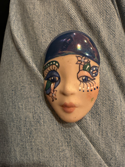 Watching Softly Brooch