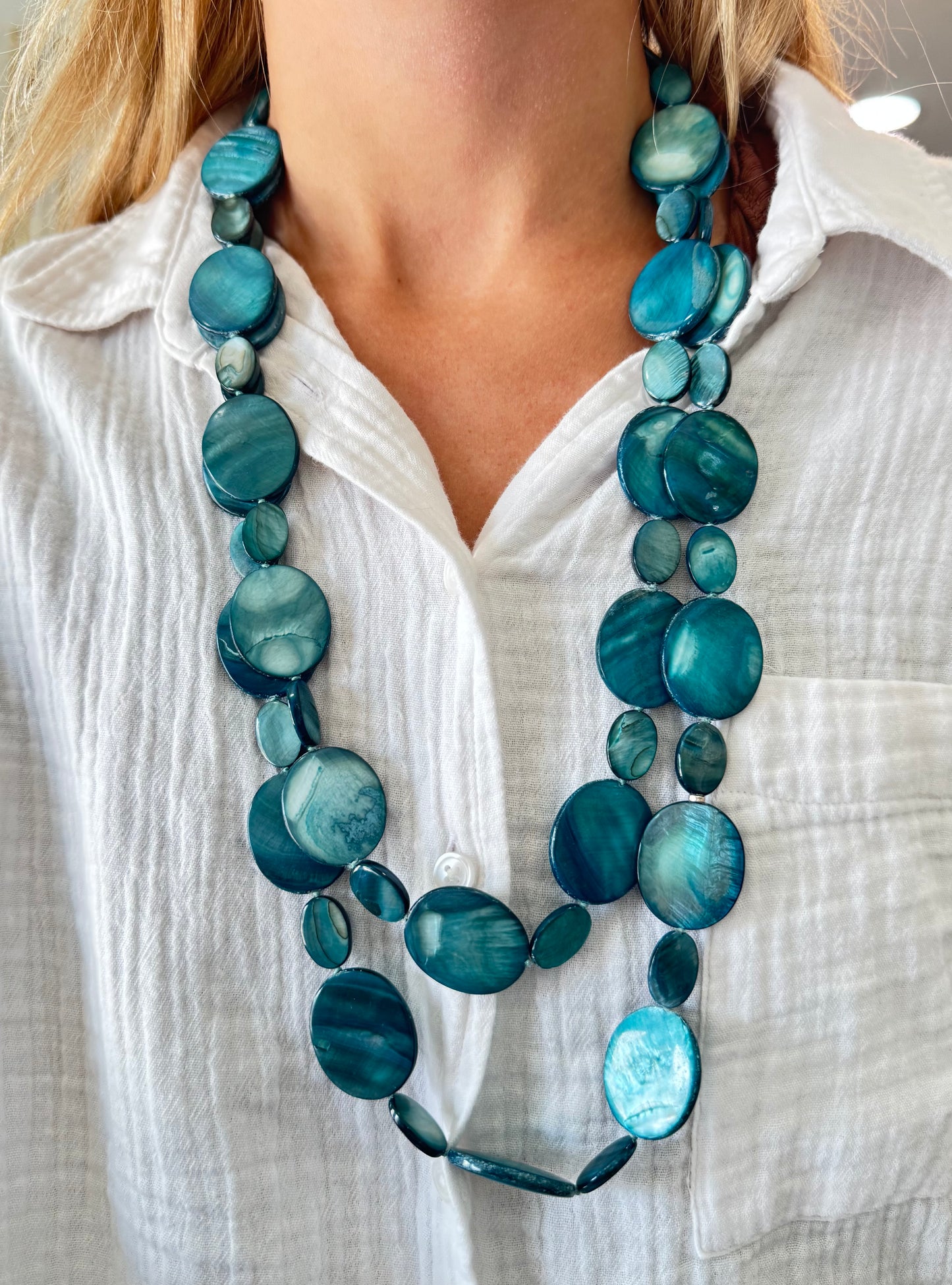The Tidal Stone Necklace