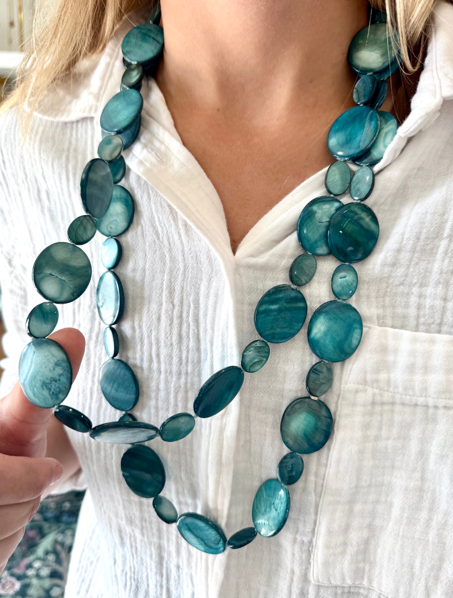 The Tidal Stone Necklace