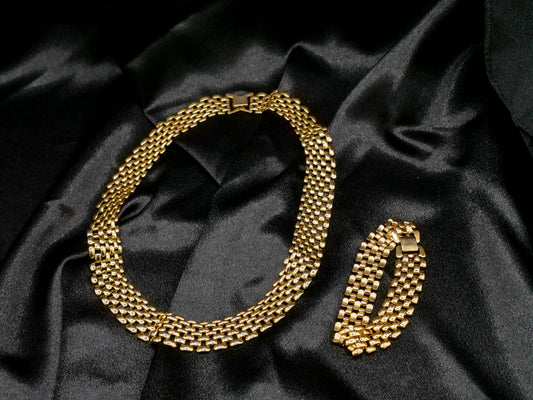 Golden Hour Necklace and Bracelet Set