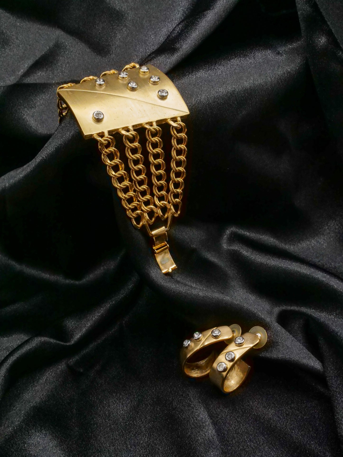 Powerline Bracelet and Earrings Set