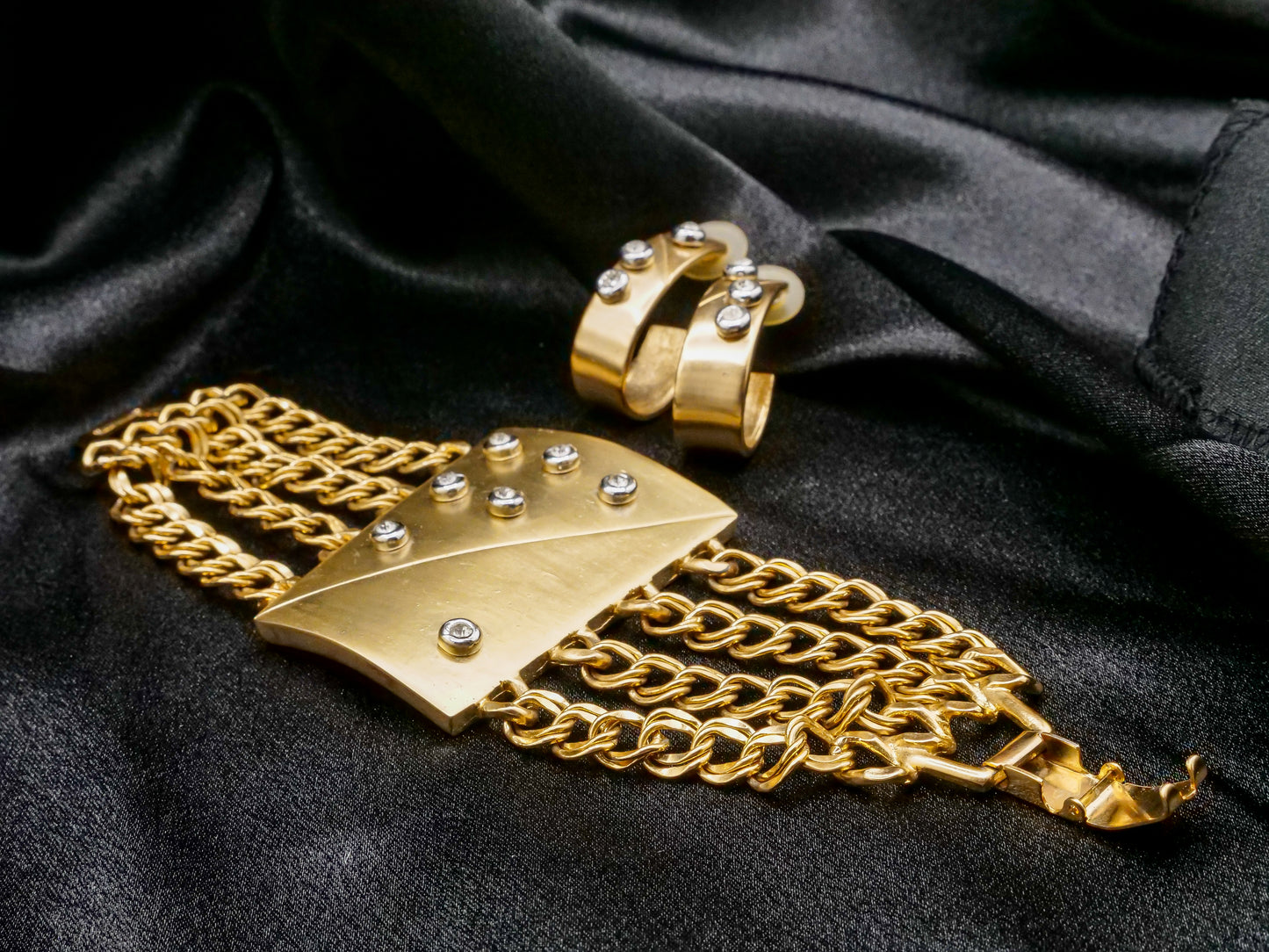 Powerline Bracelet and Earrings Set