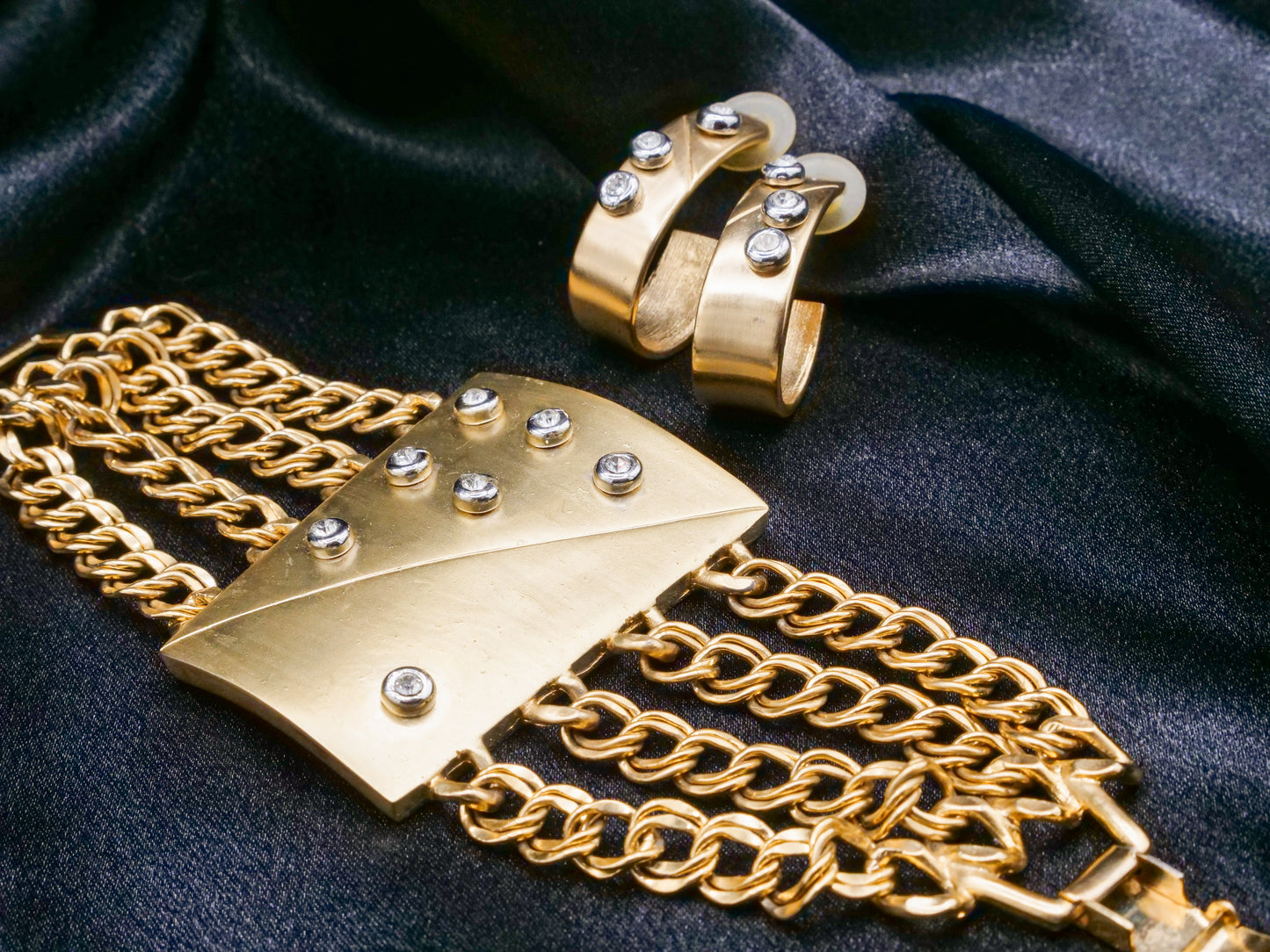 Powerline Bracelet and Earrings Set