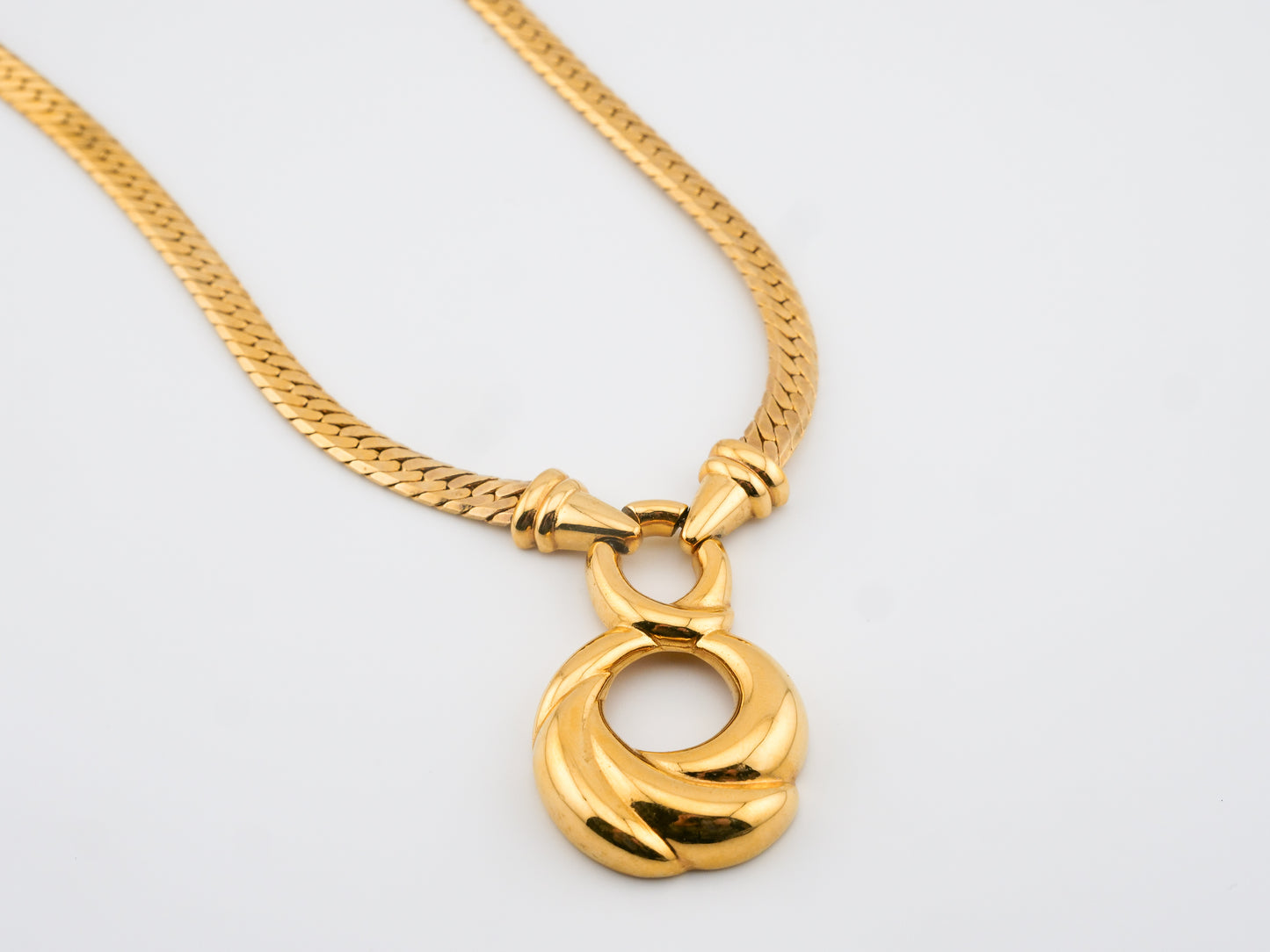 Golden Orbit Necklace - Vintage Napier