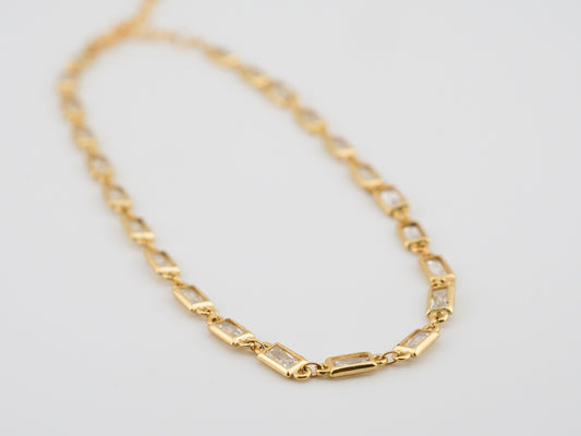 Gilded Prism Necklace
