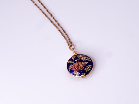 Garden of the Sky Cloisonné Pendant