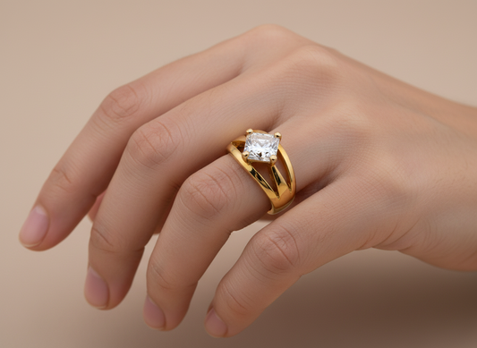 Golden Axis Ring